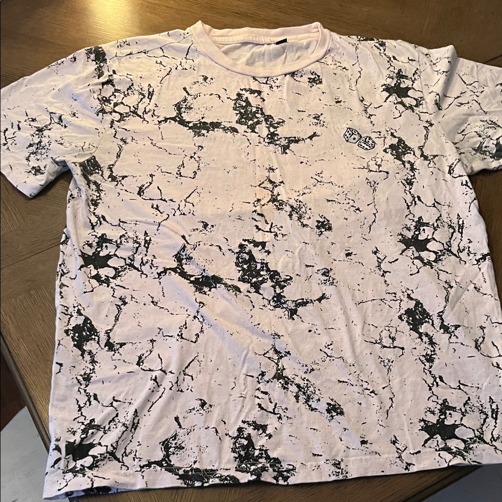 Black and Light Pink T-Shirt